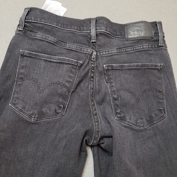 Levis shaping skinny 311 black jean denim size 26 - Picture 9 of 12